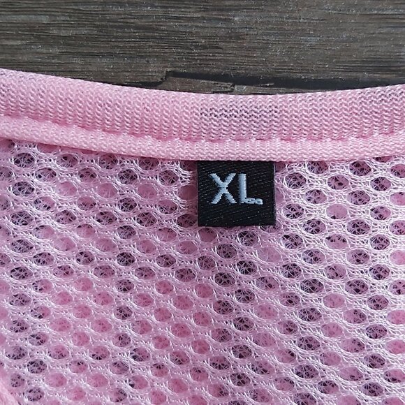 MATILOR XL Pink/Black/White Plaid Dog Harness/Vest With Light Pink Leash - Picture 5 of 8